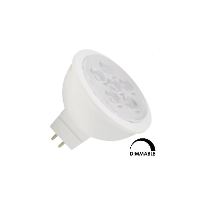 Ampoule LED General electric MR16 8W substitut 35W 380 lumens blanc neutre 3000K dimmable GU5.3