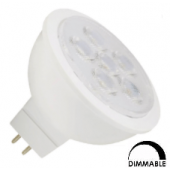 Ampoule LED General Electric MR16 8W substitut 35W 380 lumens blanc neutre 3000K dimmable GU5.3