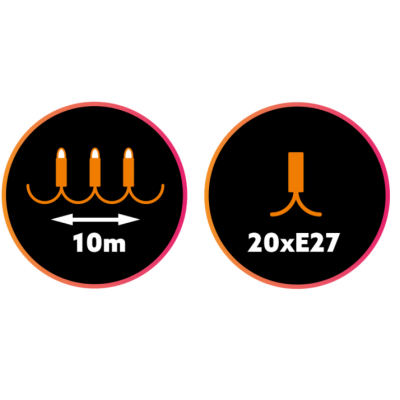 guirlande mimosa KTMA10M20G