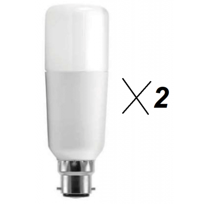 Pack de 2 Ampoules G.E. lighting tubulaires 16w substitut 100w 1521 lumens 100w blanc neutre 3000K B22
