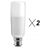 Pack de 2 Ampoules G.E. lighting tubulaires 16w substitut 100w 1521 lumens 100w blanc neutre 3000K B22