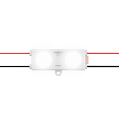 Chaîne de 40modules WHITE 6500K 1w/module 12V IP67 160°