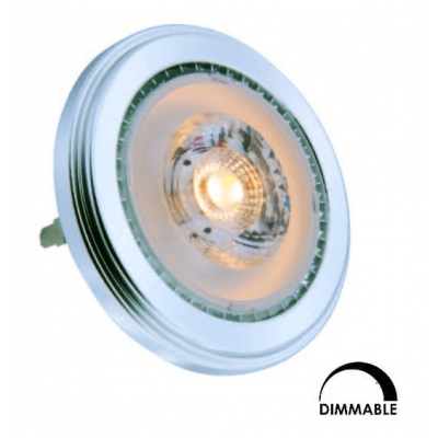 Ampoule LED SFN AR111 13W Substitut 75W 890lumens blanc chaud 3000K dimmable G53 34011130