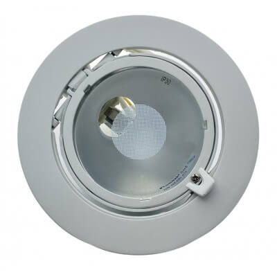 TECHNO KIT projecteur encastrable iodure BLANC G12 70w orientable diam 170mm