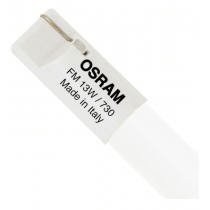 Mini Tube fluo OSRAM Lumilux FM 13W/730 T2 3000K blanc chaud culot W4.3