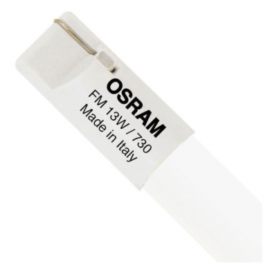 Tube fluorescent mini OSRAM Lumilux FM 13W/730 T2 3000K Blanc chaud