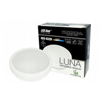 Hublot LED Luna LEDLINE 12W 900 lumens Blanc froid 4000K IP65 Etanche avec capteur de mouvement