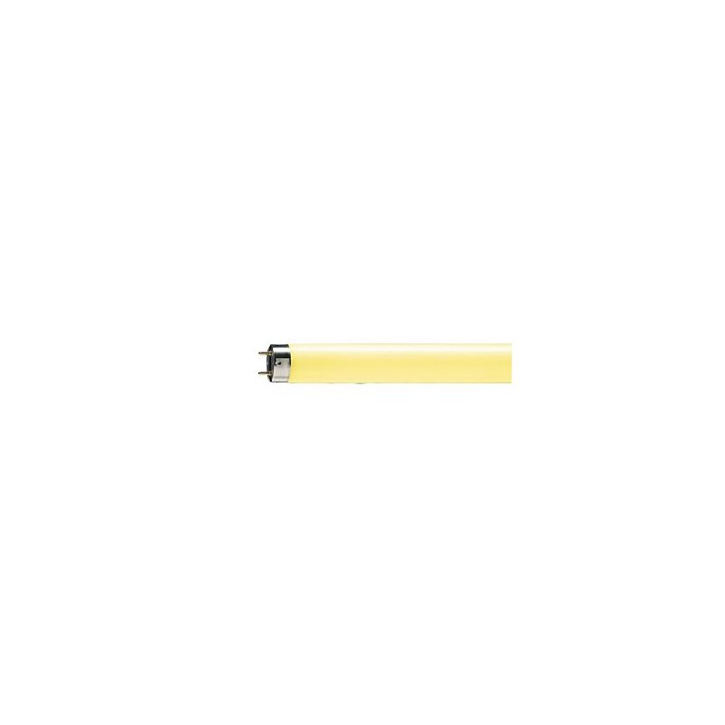 Tube Philips TL-D 18w couleur jaune Tube Philips TL-D 18w couleur jaune