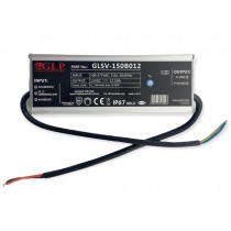 Alimentation LED métallique GLSV 150W 12V 12.50A étanche IP67