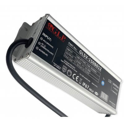 Transformateur Led 12V MEANWELL 150W IP67- Eclairage led