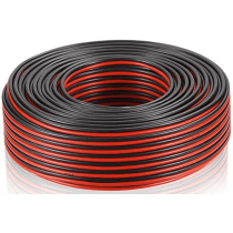 Câble haut-parleur torsadé 2x1.5 mm² 10 m rouge NORAUTO SOUND