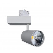 HISCRA Projecteur LED sur rail interlight BLANC 32W 840 3000lumens blanc froid 4000k 220-240v