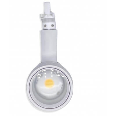 LITED Projecteur Led sur rail blanc 31W 3000K blanc chaud 2800lm Dimmable ZOOM-31WW