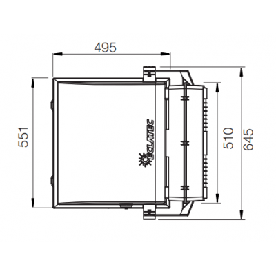 ASTRIS AS-2 ECLATEC Projecteur iodure métallique 1000W IP65 85 000lumens avec ampoule PHILIPS HPI-T PLUS