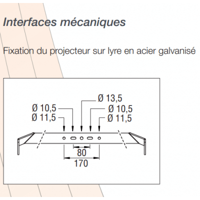 ASTRIS AS-2 ECLATEC Projecteur iodure métallique 1000W IP65 85 000lumens avec ampoule PHILIPS HPI-T PLUS