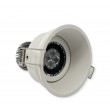 Spot LED DEEP encastré rond orientable blanc 9W 420lumens Blanc chaud 3000K MEANWELL 12V