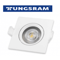 TUNGSRAM Spot carré fixe 5W 420lm 4000k IP65 étanche diamètre de perçage 72mm