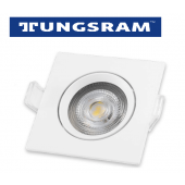 TUNGSRAM Spot carré fixe 5W 420lm 4000k IP65 étanche diamètre de perçage 72mm