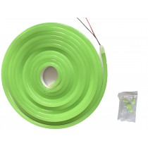 KIT Neon flexible VERT 12W/m 12V 300° IP65 étanche 5mètres