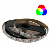 LUXEN ruban LED RGB multi-couleurs 12V 60led/m 14,4W/m 720Lm/m IP20 5m