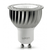 Ampoule LED LUXEN PAR16 8W substitut 55W 580 lumens Blanc lumière du jour 5900K GU10