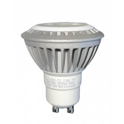 Ampoule LEDspot PAR16 7W substitut 50W 540 lumens blanc chaud 2700K  GU10