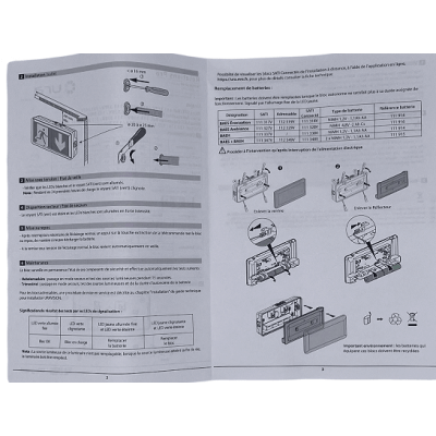 UR111317V Le mode d'emploi du bloc d'évacuation Urajet IP55 IK08 SATI Flux 45lm/1h - 0,8W fonction visibilité +