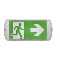 LUM16178 - Bloc d'évacuation A2 Eaton Luminox BAES SATI Tout LEDs 45lm 230V 1,45W IP65 IK10 LUM16178