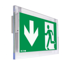 LUM17102 - Bloc d'évacuation BAES écologique & débrochable Eaton Luminox SATI Adressable  CrystalWay 45 ADR CGLine+ IP42 IK04