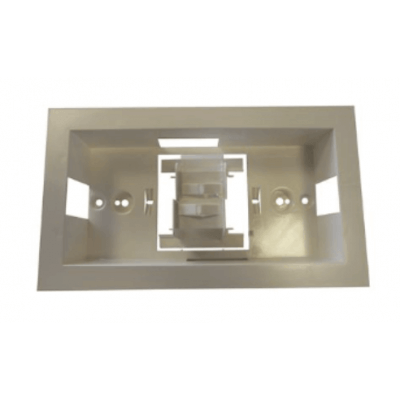 Cadre à encastrement en acier Eaton Luminox boitier Epsilon LUM10534