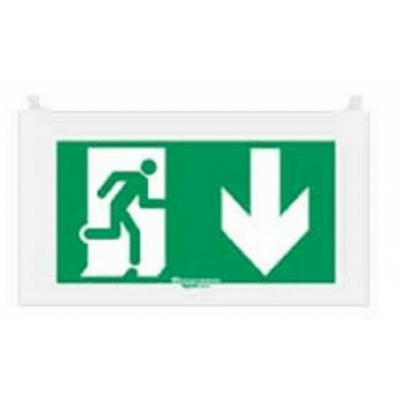 LEG62685 Plaque de signalisation verticale d'évacuation BAES Legrand -