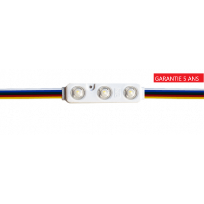 Crown RGBW Chaine De 20 Modules Led RGBW 0.72W/Module 12V IP65 160°