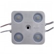 BMP-S4-O4UH1160CW652 LED 4 Points 2w/Module Blanc 6500k 12V IP67 160°