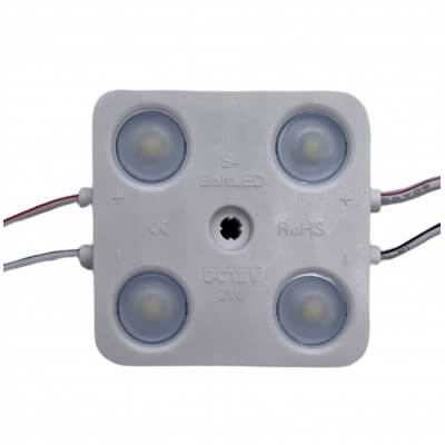 BMP-S4-O4UH1160CW652 LED 4 Points 2w/Module Blanc 6500k 12V IP67 160°