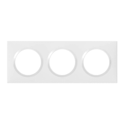 Plaque de 3 postes Legrand Dooxie LE600803