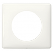 Plaque carrée 1 poste Legrand Céliane blanc Yesterday IK04 LE066631