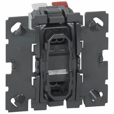 LEGRAND mécanisme poussoir inverseur Céliane 6A contact NO-NF ou poussoir VMC 0 670 31