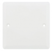 Couvercle carrée blanc Legrand Batibox 80X80mm IP20 IK04 LE089281
