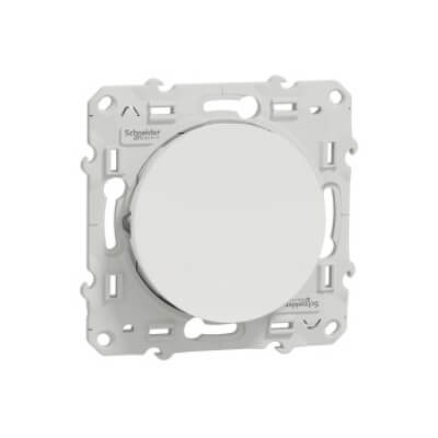 SCHNEIDER Odace, Interrupteur va-et-vient Blanc, 10 A, à vis S520204