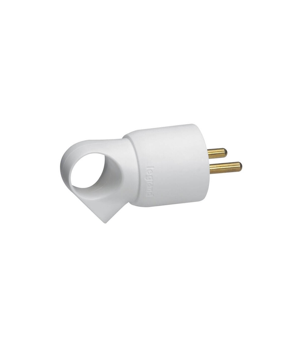 Prise simple Legrand Mozaic 2P+T - Appareillage complet Blanc