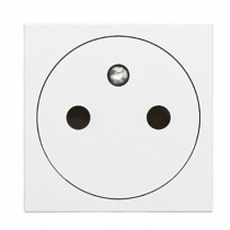 Prise de courant 2P+T Legrand Mosaic 2 modules LE077111L