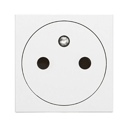 Prise de courant 2P+T Legrand Mosaic 2 modules LE077111L