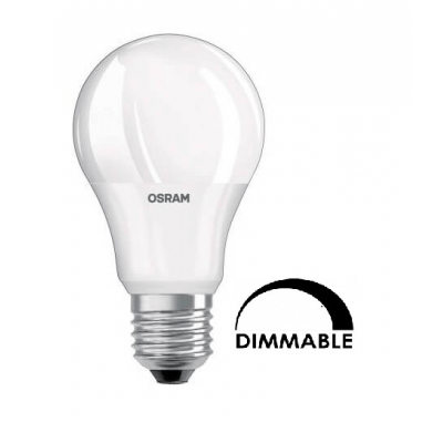 Ampoule LED OSRAM PARATHOM DIMMABLE  A75 10.5W substitut 75W 1055 lumens Blanc chaud 827 E27