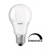 Ampoule LED OSRAM PARATHOM DIMMABLE  A75 10.5W substitut 75W 1055 lumens Blanc chaud 827 E27