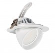 Encastré LED orientable rond 38W 4750 lumens diamètre de perçage 165mm Driver led Philips