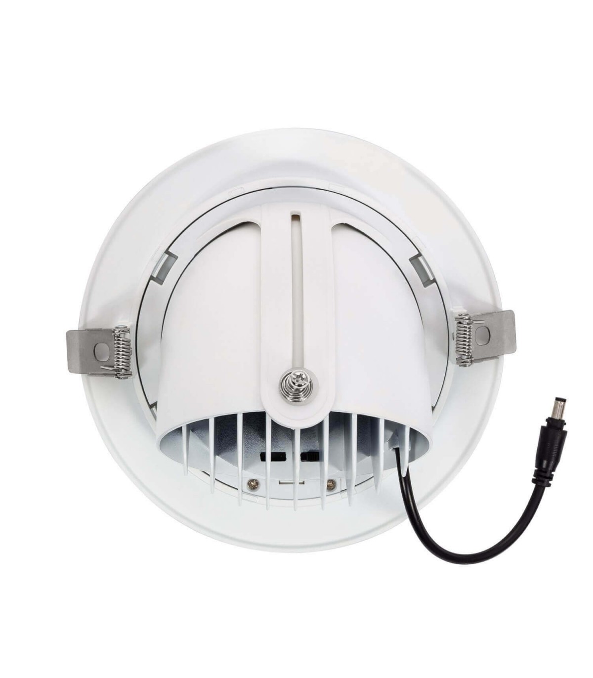 Spot LED encastrable rond 38W orientable. Downlight CCT driver LIFUD