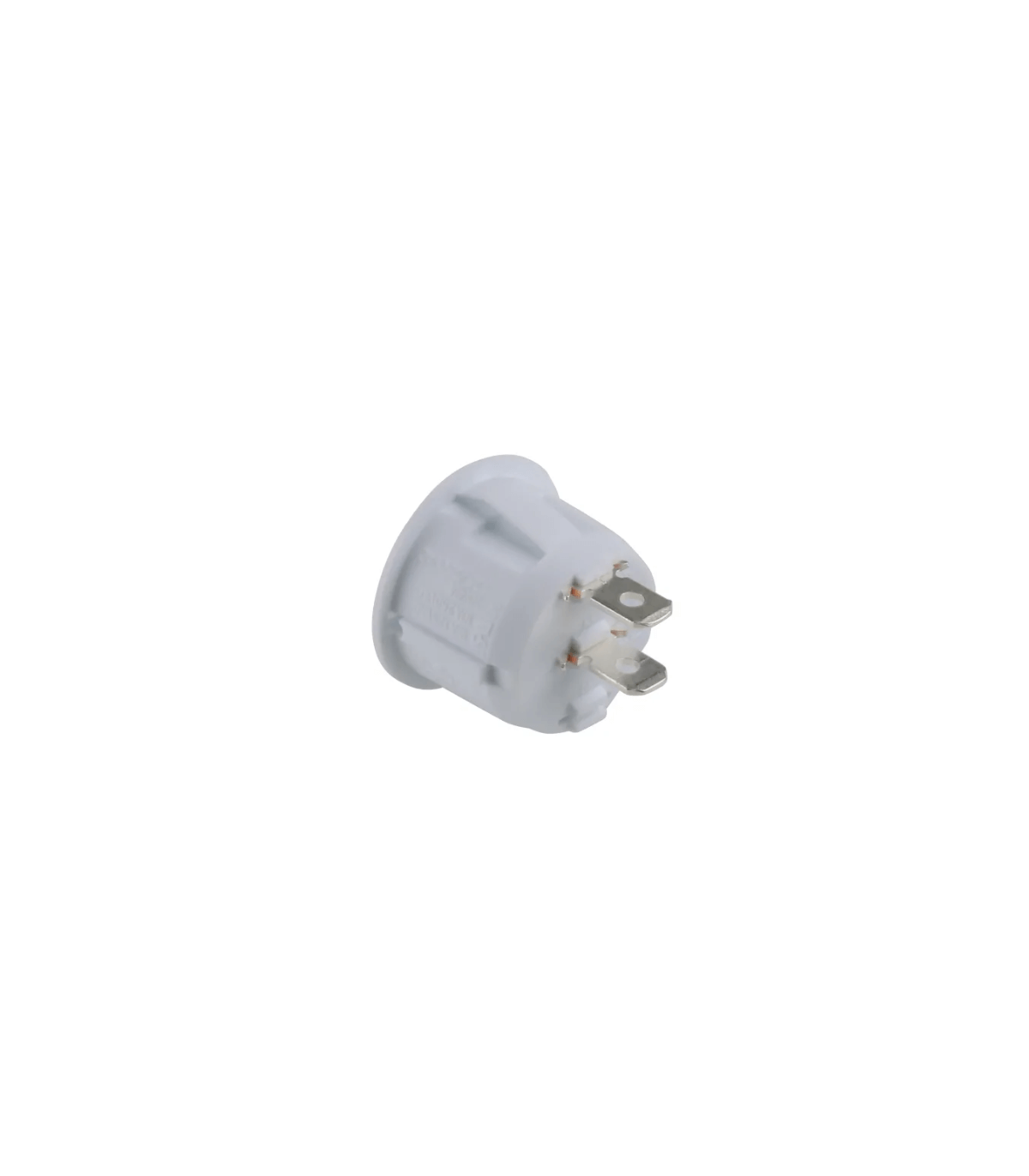 Mini Interrupteur ON/OFF 6A/250V Blanc 4C 2 contacts