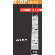 Baltled Barre Led Rigide EDGELIT 10W 750lumens Blanc-6500K 24V IP22 330MM