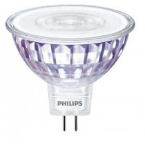 Ampoule LEDspot Philips MR16 7W substitut 50w 660 lumens blanc 3000k Gu5.3