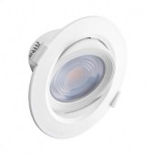 Spot LED intégrée orientable 10w 800lumens blanc chaud 3000k diam de perçage 90mm